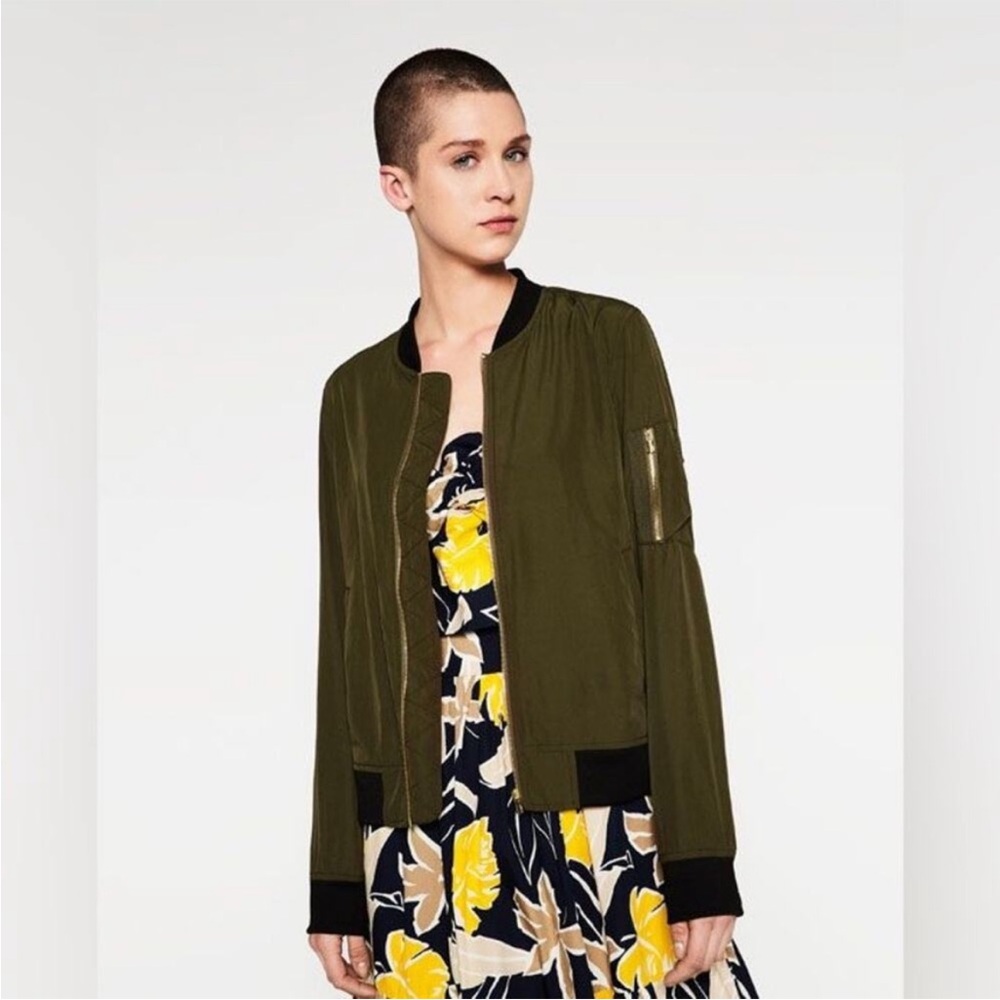 Zara Basics - lightweight bomber jacket